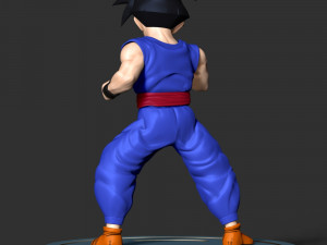Teen Son Gohan - Dragon Ball Modèles 3D en vedette
