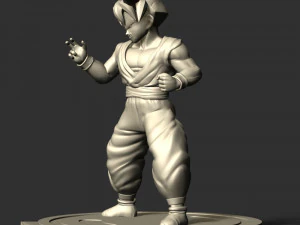 Gen&ccedil; Oğul Gohan - Dragon Ball 3D Baskı Modeli