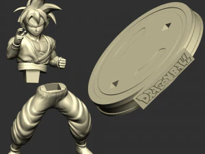 Gen&ccedil; Oğul Gohan - Dragon Ball 3D Baskı Modeli
