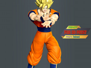 Son Goku - Dragon Ball Modelo de impresión 3D