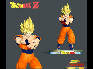 Son Goku - Dragon Ball Modelo de impresión 3D