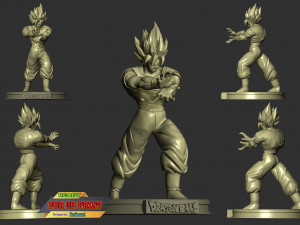 Son Goku - Dragon Ball Modelo de impresión 3D