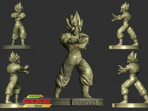 Son Goku - Dragon Ball 3D Print Model