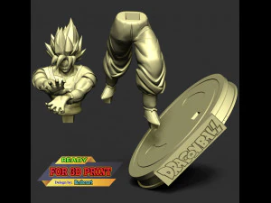 Son Goku - Dragon Ball 3D Print Model