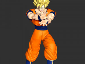 Son Goku - Dragon Ball Modelo de impresión 3D