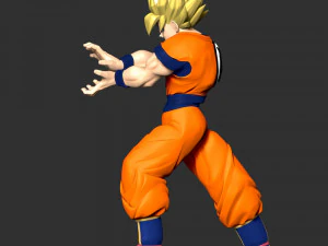 Son Goku - Dragon Ball 3D Print Model