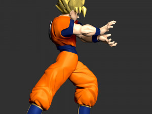 Son Goku - Dragon Ball Modelo de impresión 3D
