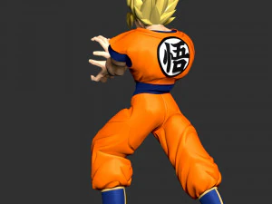 Son Goku - Dragon Ball 3D Print Model