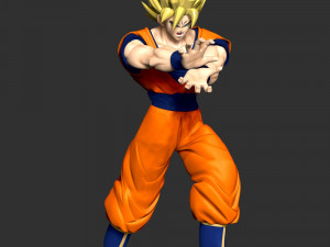 Son Goku - Dragon Ball Modelo de impresión 3D
