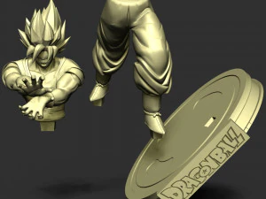 Son Goku - Dragon Ball 3D Print Model