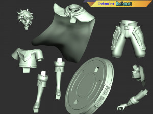 Naofumi Iwatani - RoTSH Modelo de Impressão 3D