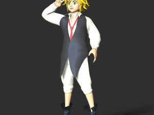 Meliodas - The Seven Deadly Sins 3D प्रिंट मॉडल