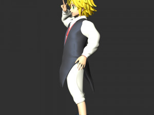 Meliodas - The Seven Deadly Sins 3D प्रिंट मॉडल