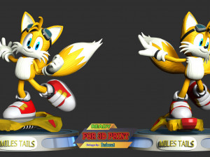 Miles Tails Prower Riders 3D 打印模型