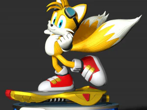 Miles Tails Prower Riders 3D Print Model