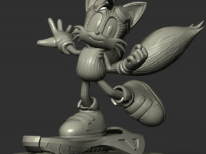 Miles Tails Prower Riders 3D 打印模型