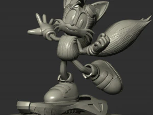 Miles Tails Prower Riders 3D Print Model