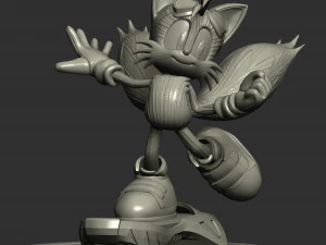 Miles Tails Prower Riders 3D Print Model