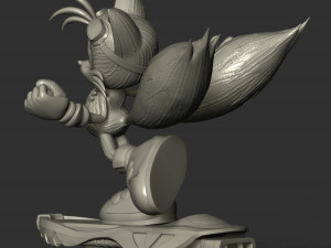 Miles Tails Prower Riders 3D 打印模型