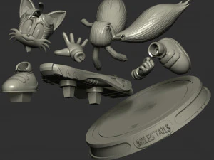 Miles Tails Prower Riders 3D Print Model