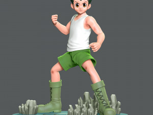 Gon Freecss - Jump Force Modèles 3D en vedette