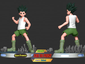 Gon Freecss - Jump Force Modèles 3D en vedette