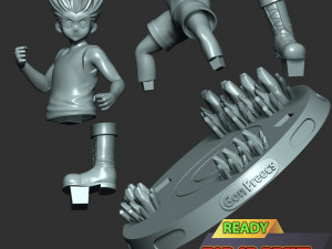 Gon Freecss - Jump Force Modèles 3D en vedette