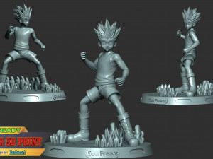 Gon Freecss - Jump Force Modèles 3D en vedette