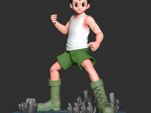 Gon Freecss - Jump Force Modèles 3D en vedette