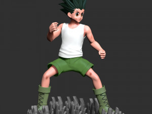 Gon Freecss - Jump Force Modèles 3D en vedette