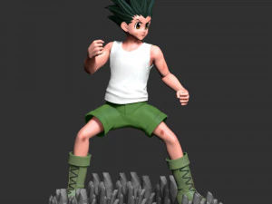 ゴン＝フリークス - ジャンプフォース 3Dプリントモデル