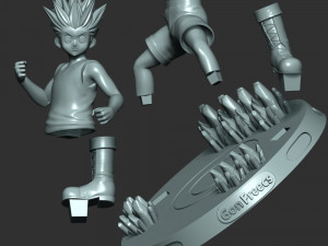 Gon Freecss - Jump Force Modèles 3D en vedette