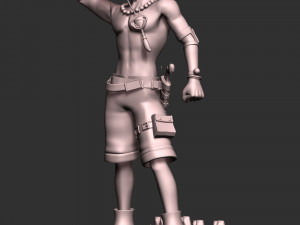 Ace - One Piece 3D Принт Модель