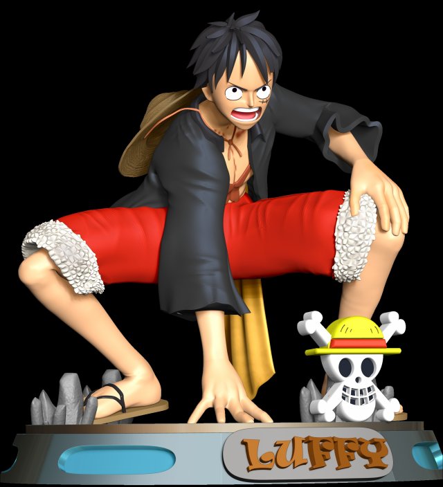 Banpresto - One Piece - It's A Banquet!! - Monkey.D.Luffy Statue