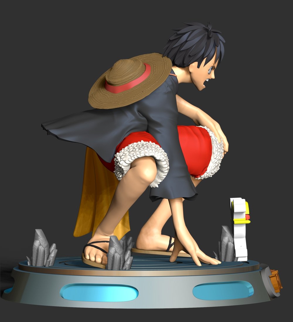 One Piece Stampede Straw Hat Luffy Statue - Comic Concepts