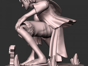 One Piece - Monkey D Luffy 3Dプリントモデル