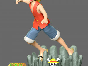 One Piece - Luffy 3Dプリントモデル
