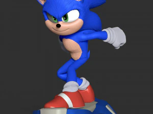 Sonic the Hedgehog 2 3D Print Model