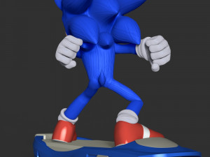 Sonic the Hedgehog 2 Model do druku 3D