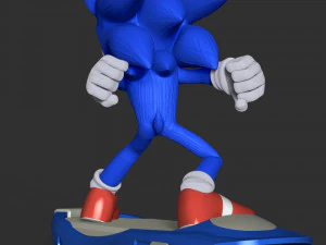 Sonic the Hedgehog 2 3D Print Model