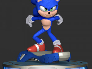 Sonic the Hedgehog 2 Model do druku 3D