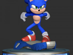 Sonic the Hedgehog 2 3D Print Model