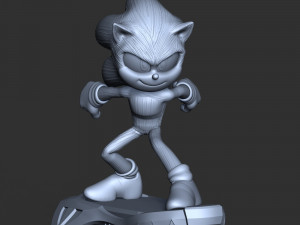 Sonic the Hedgehog 2 Model do druku 3D