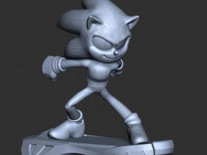 Sonic the Hedgehog 2 3D Print Model