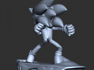 Sonic the Hedgehog 2 Model do druku 3D