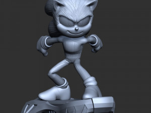 Sonic the Hedgehog 2 Model do druku 3D