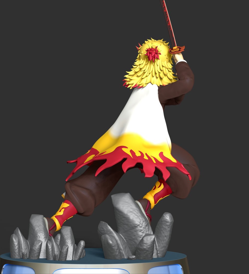 Rengoku 3D models - Sketchfab