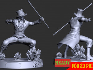 Sabo - One Piece 3D Baskı Modeli