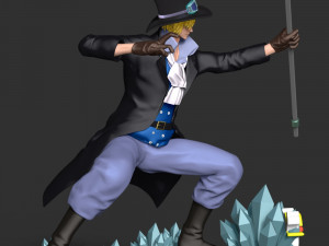 Sabo - One Piece 3D Baskı Modeli