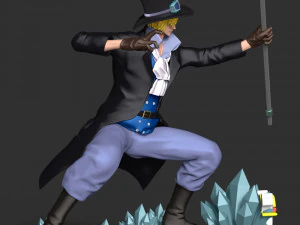 사보 - 원피스 3D 프린트 모델